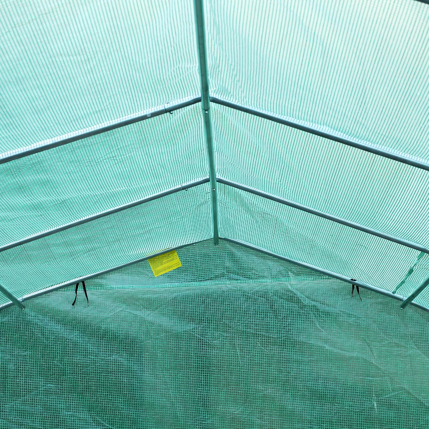 26' x 10' x 7' Walk-In Greenhouse, Garden Plant Grow Tent, Steel Frame, Green Walk In Greenhouses at Gallery Canada