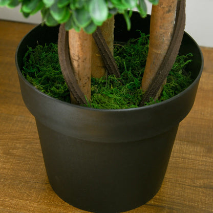 3.6ft Artificial Tree, Triple Ball Boxwood Topiary, Indoor Outdoor Artificial Trees at Gallery Canada