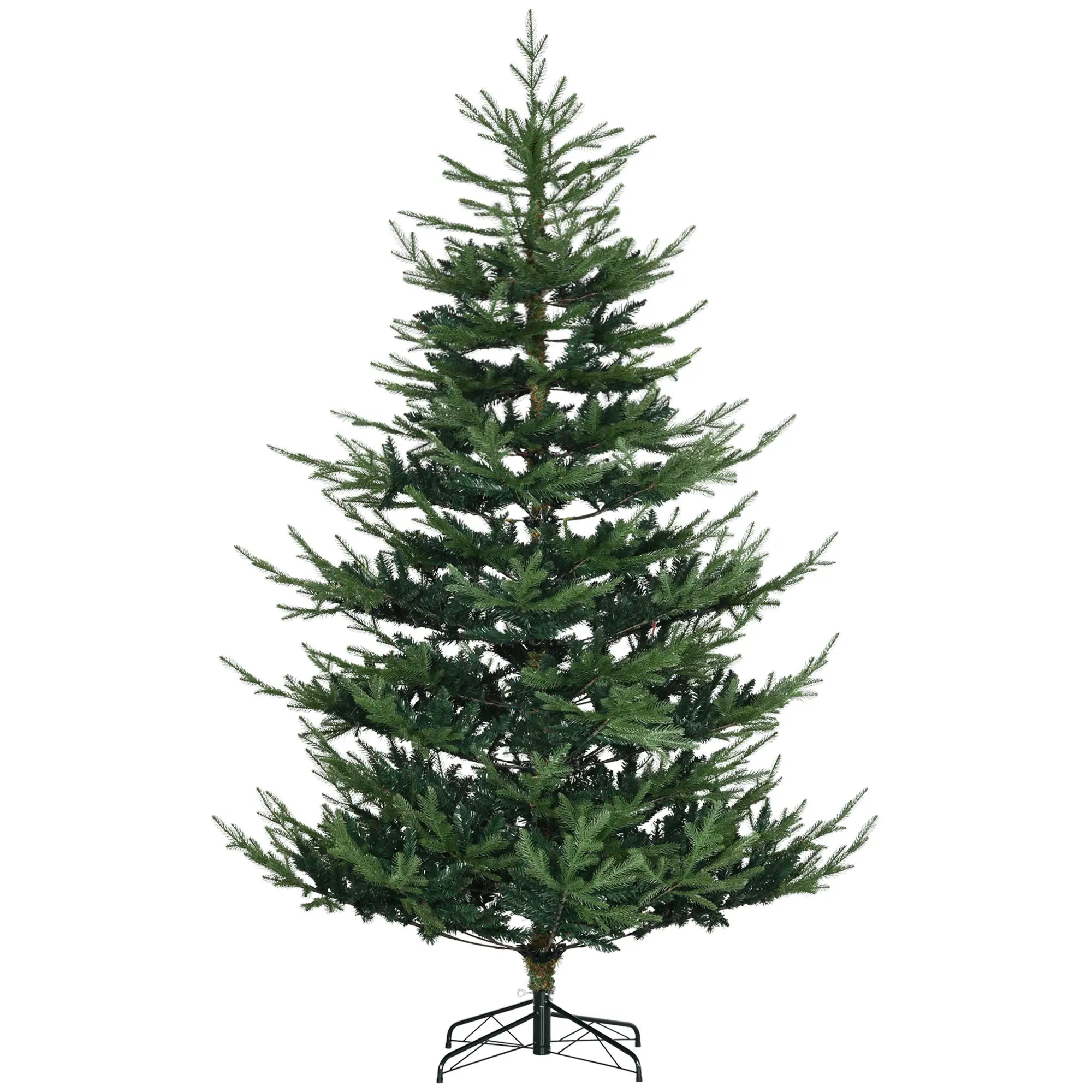 7.5ft Artificial Christmas Tree, Metal Base Artificial Christmas Trees at Gallery Canada