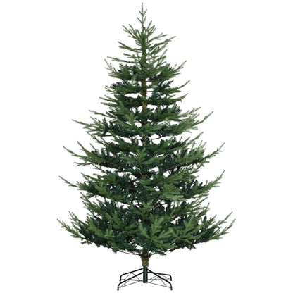 7.5ft Artificial Christmas Tree, Metal Base Artificial Christmas Trees at Gallery Canada