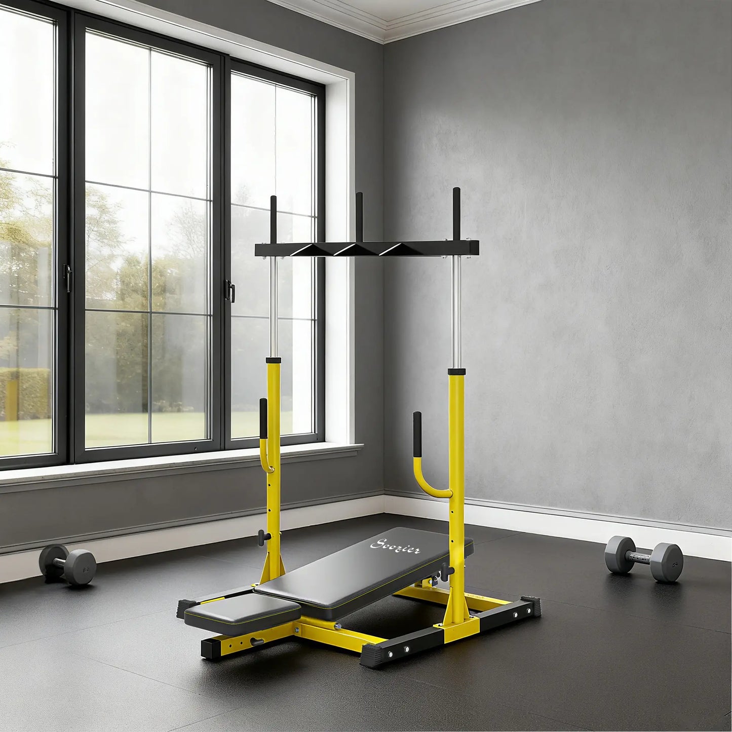 Leg Extension Curl Machine, 2" Olympic Plate Compatible, 660LBS Capacity Strength Training Equipment at Gallery Canada