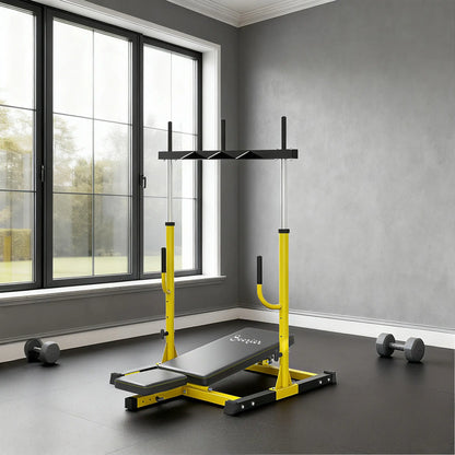 Leg Extension Curl Machine, 2" Olympic Plate Compatible, 660LBS Capacity Strength Training Equipment at Gallery Canada