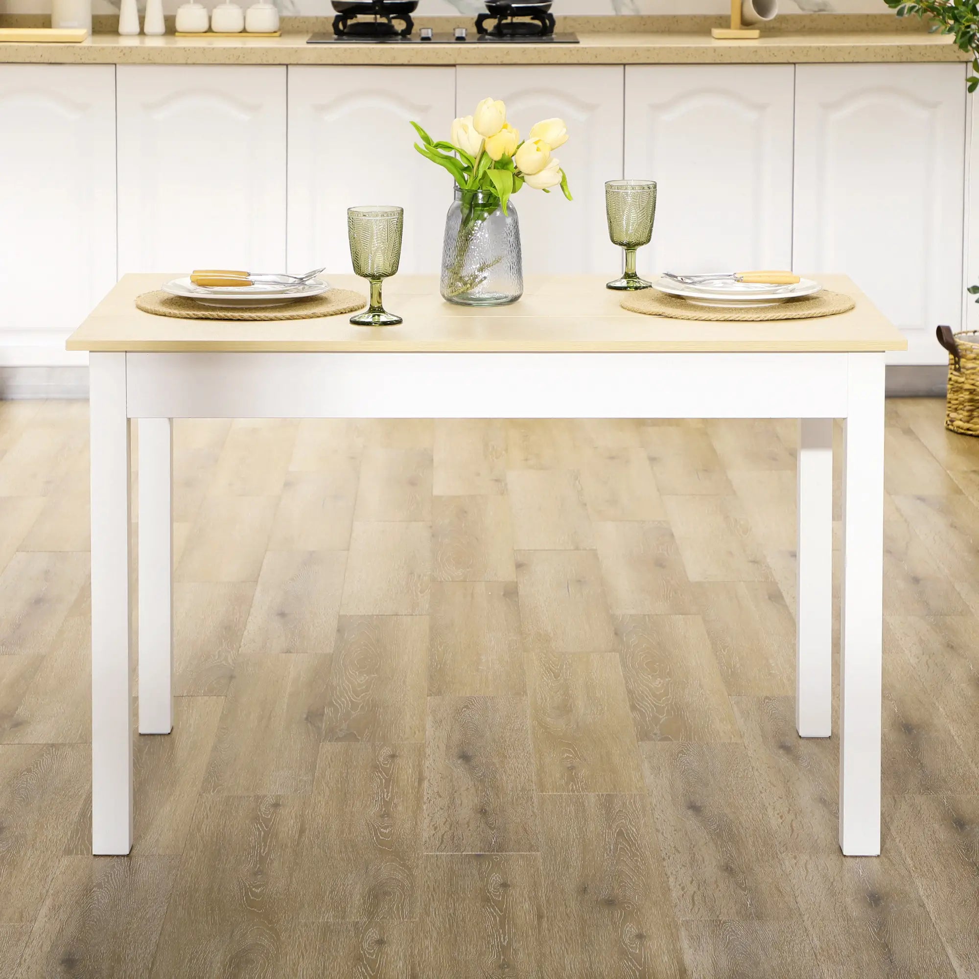 Kitchen Dining Table For 4-6 People, 46.9
