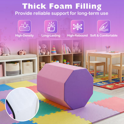 Octagon Tumbling Mat & Tri-Fold Gym Mat Set