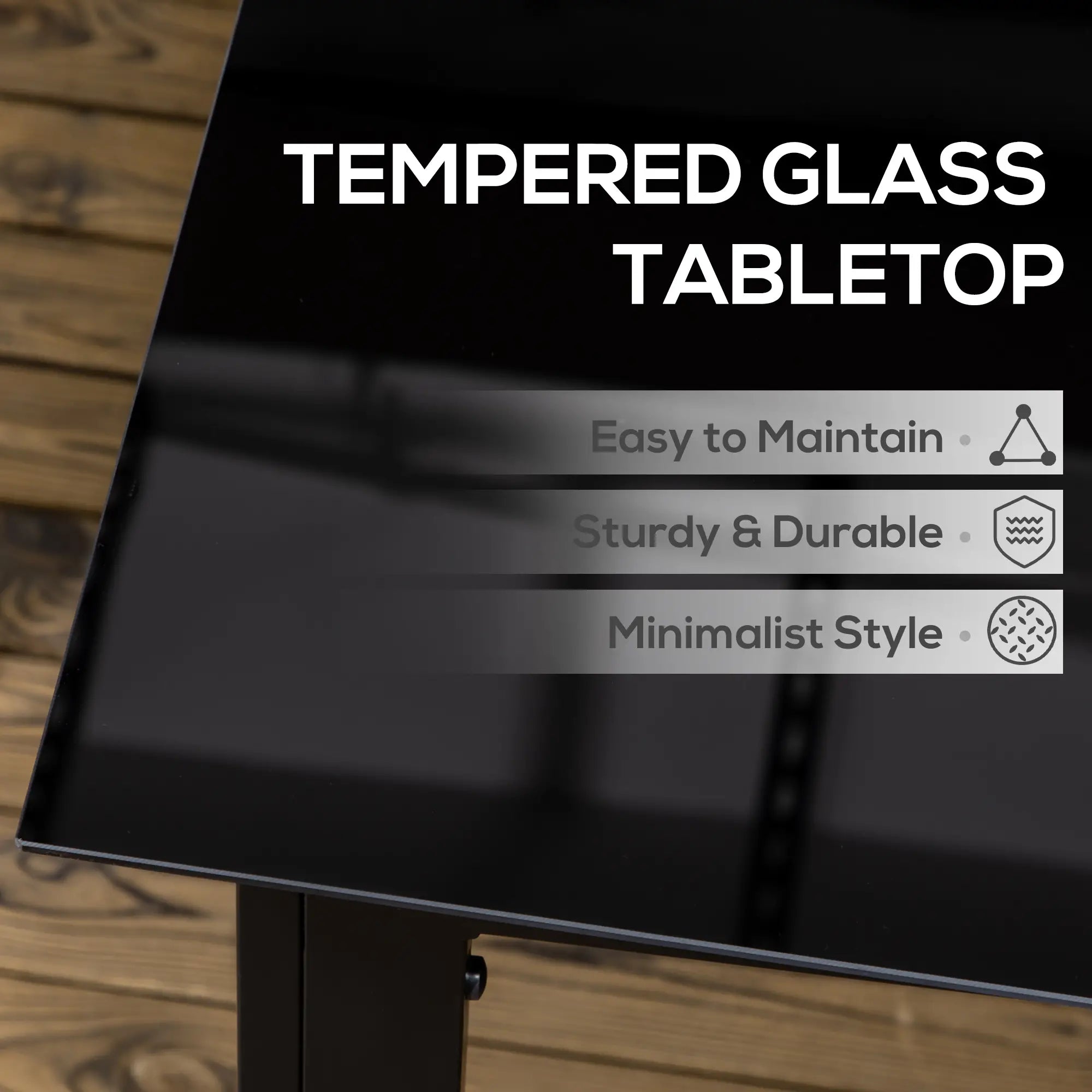 Aluminum Outdoor Dining Table, 59