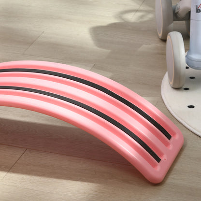 32.3" Balance Board, Wobble Board, Kids Rocker, Montessori Toy, Pink Baby Gym & Playmats at Gallery Canada