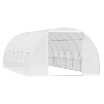 26' x 10' x 6.6' Large Walk in Tunnel Greenhouse Garden Plant Seed Green House Premium Steel Frame Tunnel Greenhouses at Gallery Canada