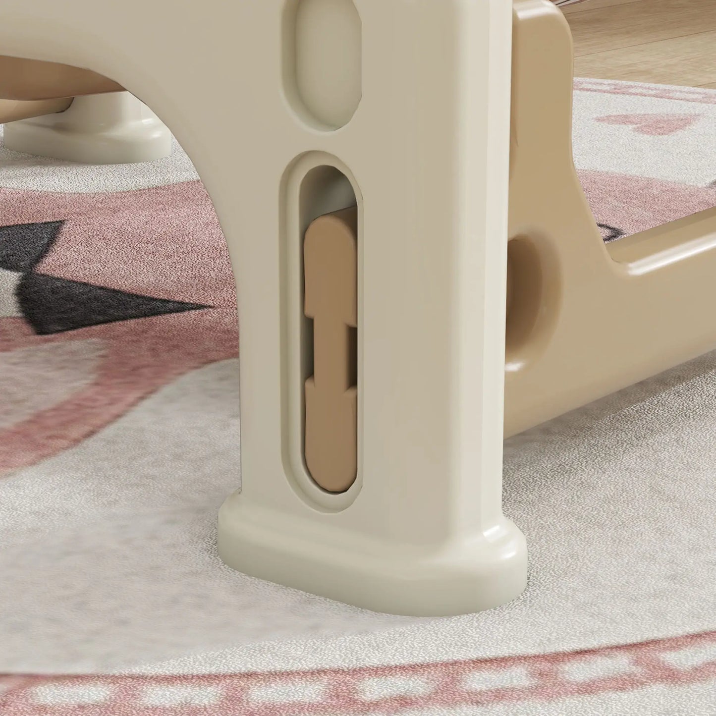 5 in 1 Rocking Horse for Toddlers, Balance Board, Push Handle, 4 Wheels Rocking Horses at Gallery Canada