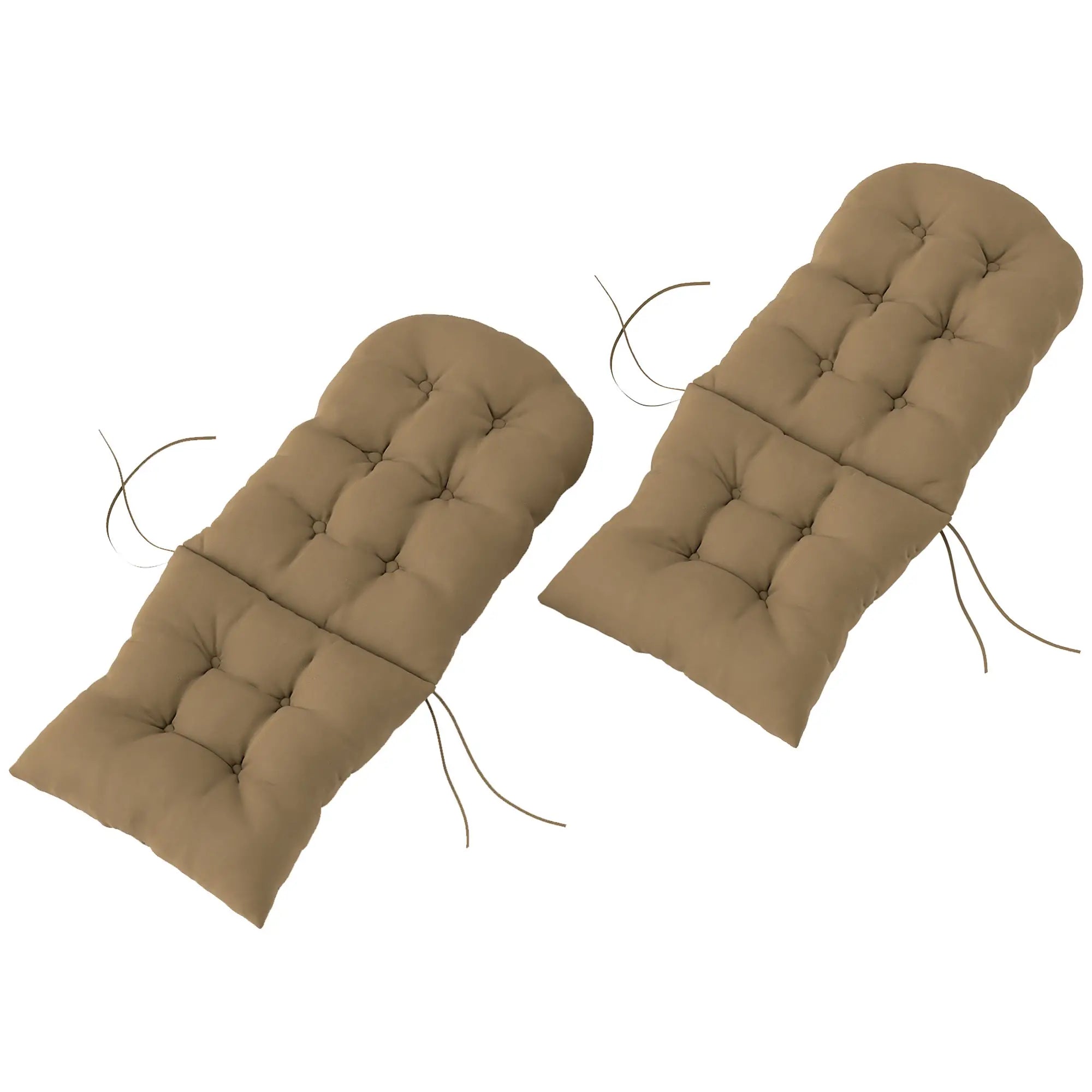 Adirondack Chair Cushions, Set of 2, Khaki Patio Chair Cushions Khaki at Gallery Canada