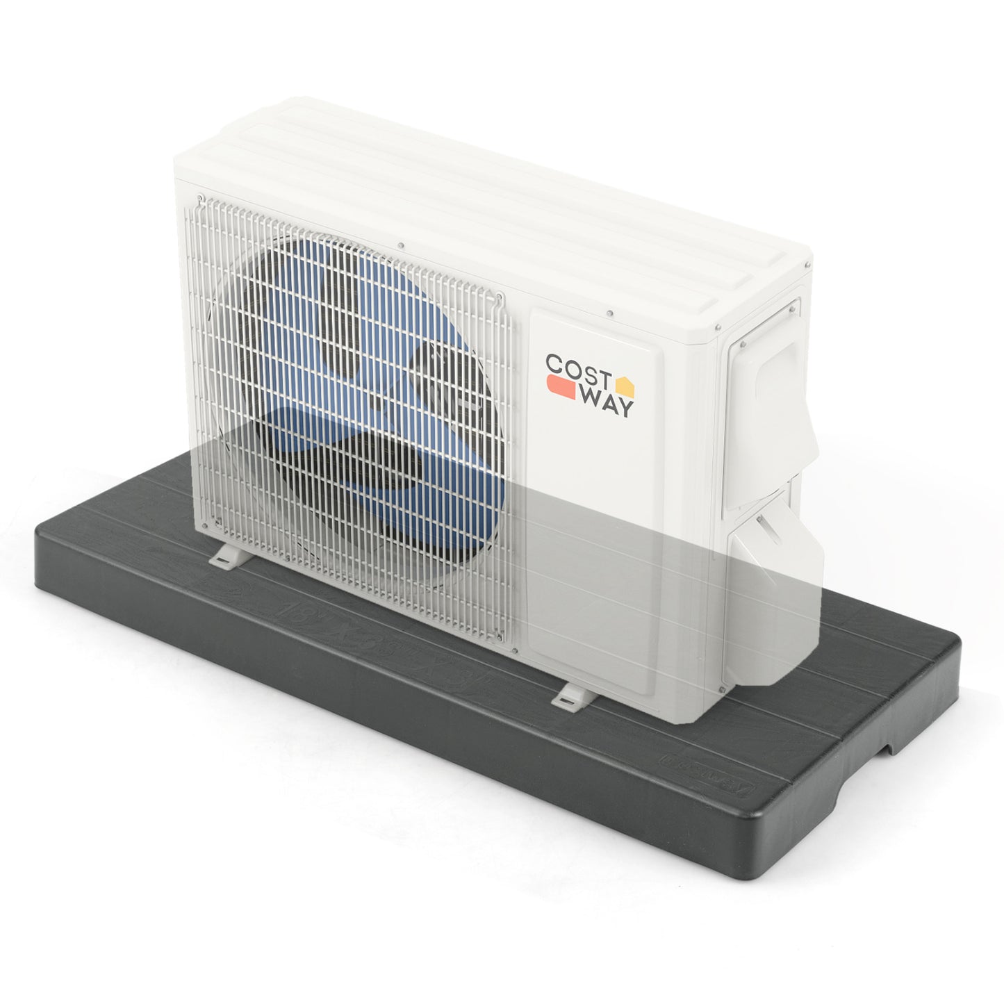 Mini Split Condenser Pad, Gray
