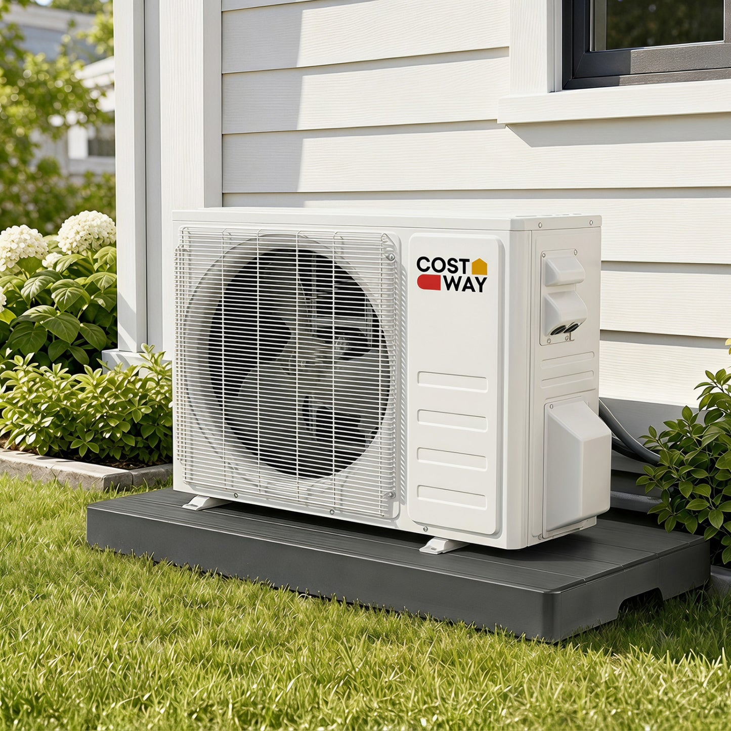 Mini Split Condenser Pad, Gray