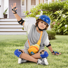 Only C$5! 6 in 1 Kids Bicycle Protective Gear Set Blue, Blue Outdoor Play Blue at Gallery Canada