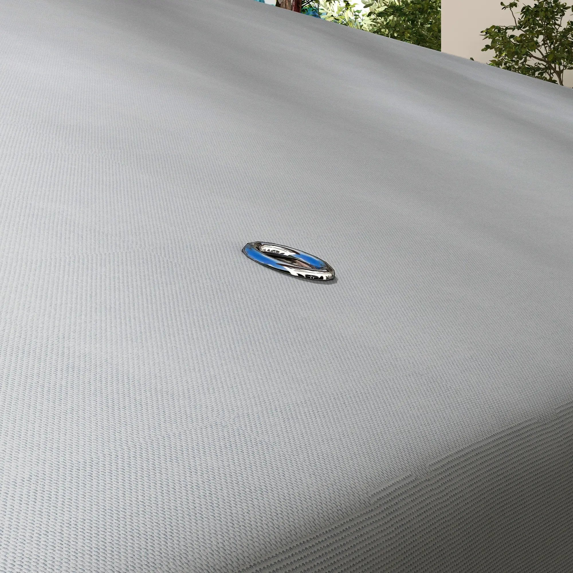 10' x 10' Gazebo Replacement Canopy, Double Vented Roof, Grey Gazebo Canopy Replacement at Gallery Canada