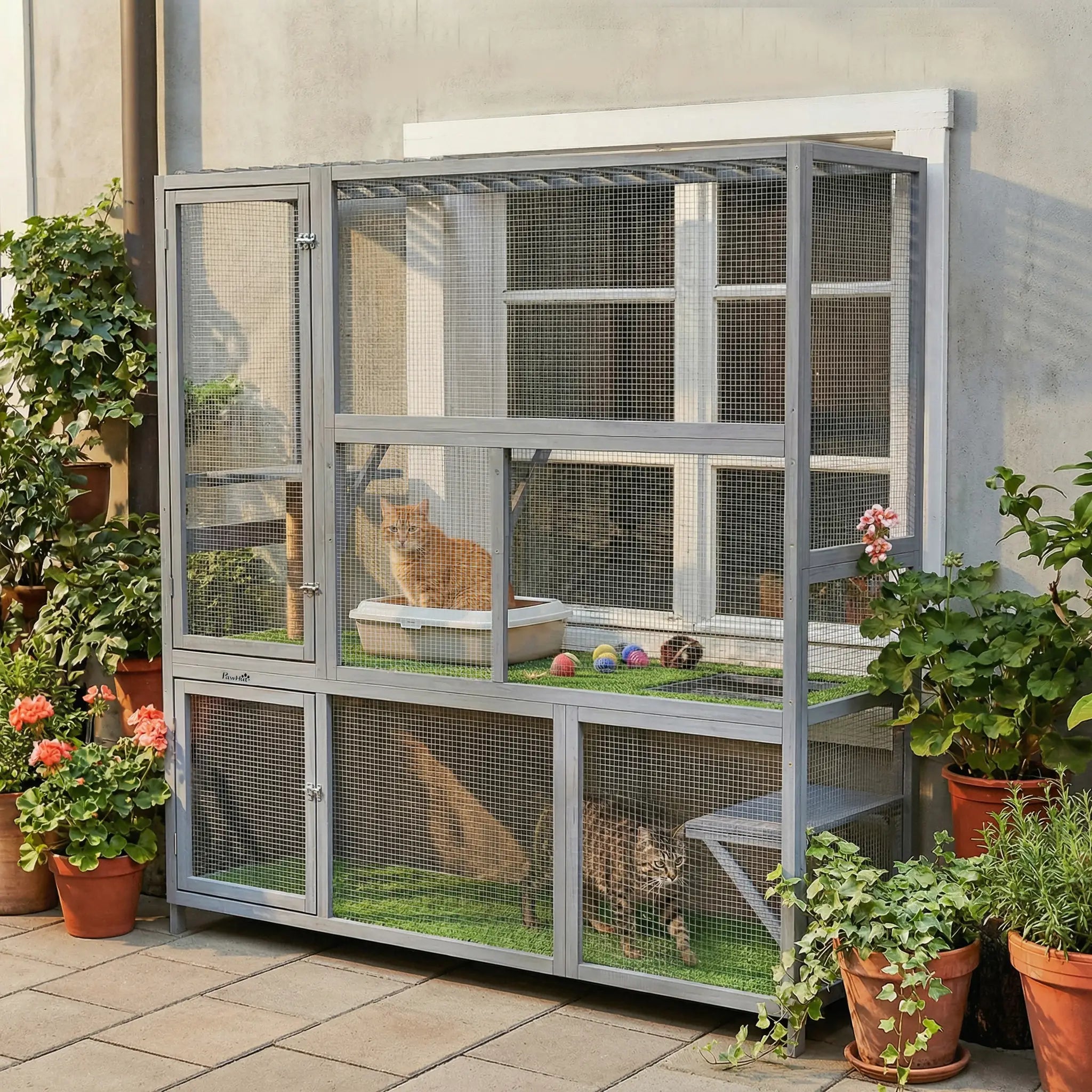 Wooden Catio, 77