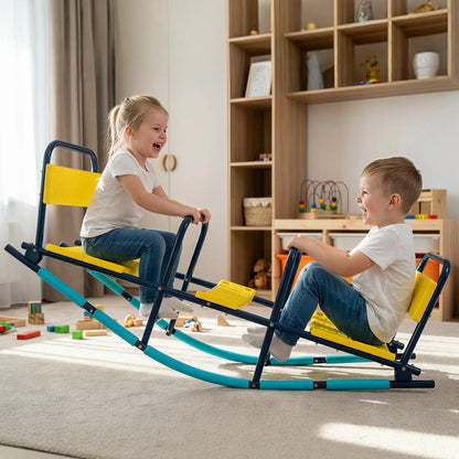 Metal Seesaw For Kids, 2 In 1 Rocking Teeter Totter, Playground Equipment Gym Sets & Swings at Gallery Canada