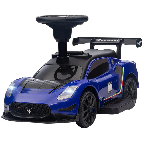 6V Maserati GT2 Electric Car for Kids, Blue