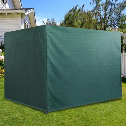 3-Seater Patio Swing Cover, 85x61x59 in, Waterproof, Dark Green Patio Furniture Covers at Gallery Canada