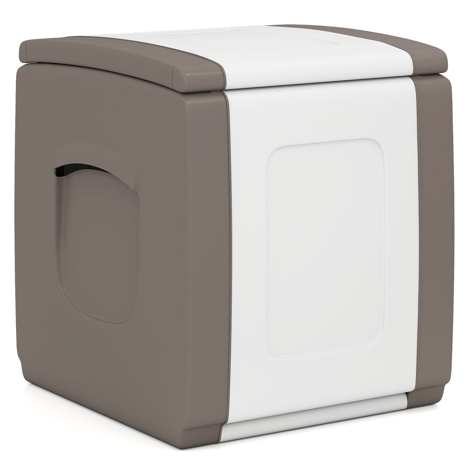 Outdoor Deck Box With Lid, Beige Garden Tools at Gallery Canada