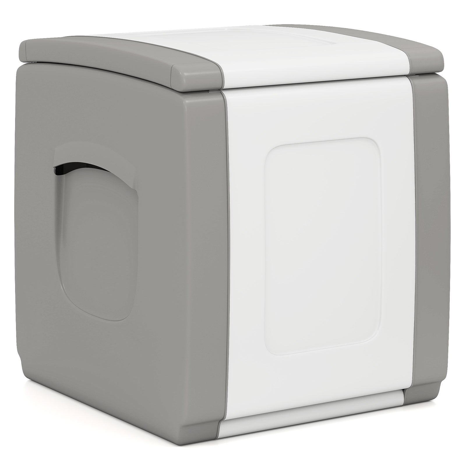 Outdoor Deck Box With Lid, Gray Garden Tools at Gallery Canada