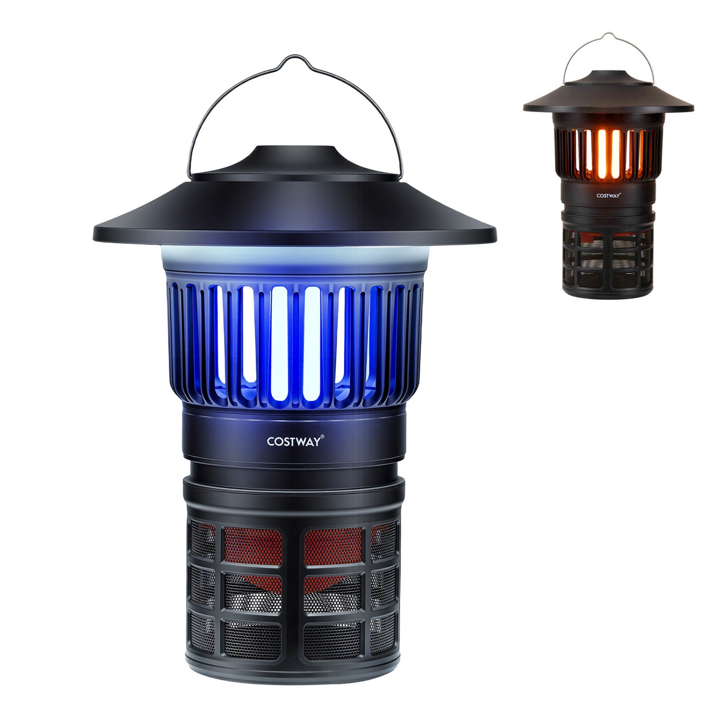 Rechargeable Electric Bug Catcher, Outdoor Fly Trap With Light, Black Camping at Gallery Canada