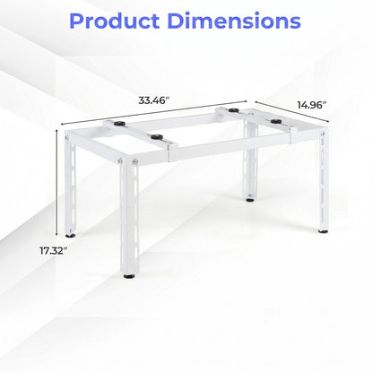 Heavy-Duty AC Base for 9000-36000 BTU, White