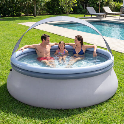 Inflatable Pool With Sunshade Canopy Sport Equipments at Gallery Canada