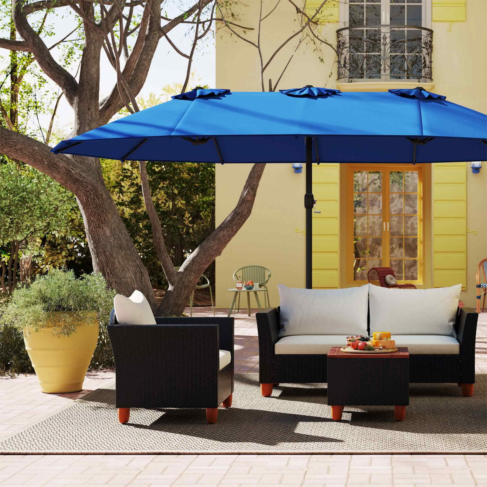 Outdoor Paradise 7-Piece Patio Relaxation Set Patio Furniture Sets at Gallery Canada