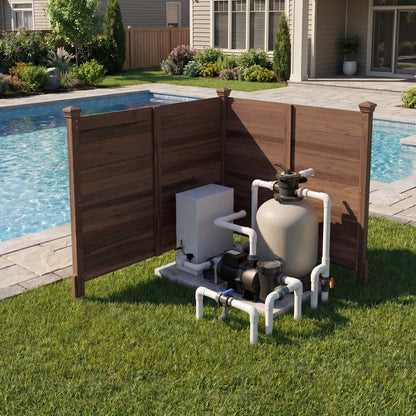 Outdoor Privacy Air Conditioner Fence