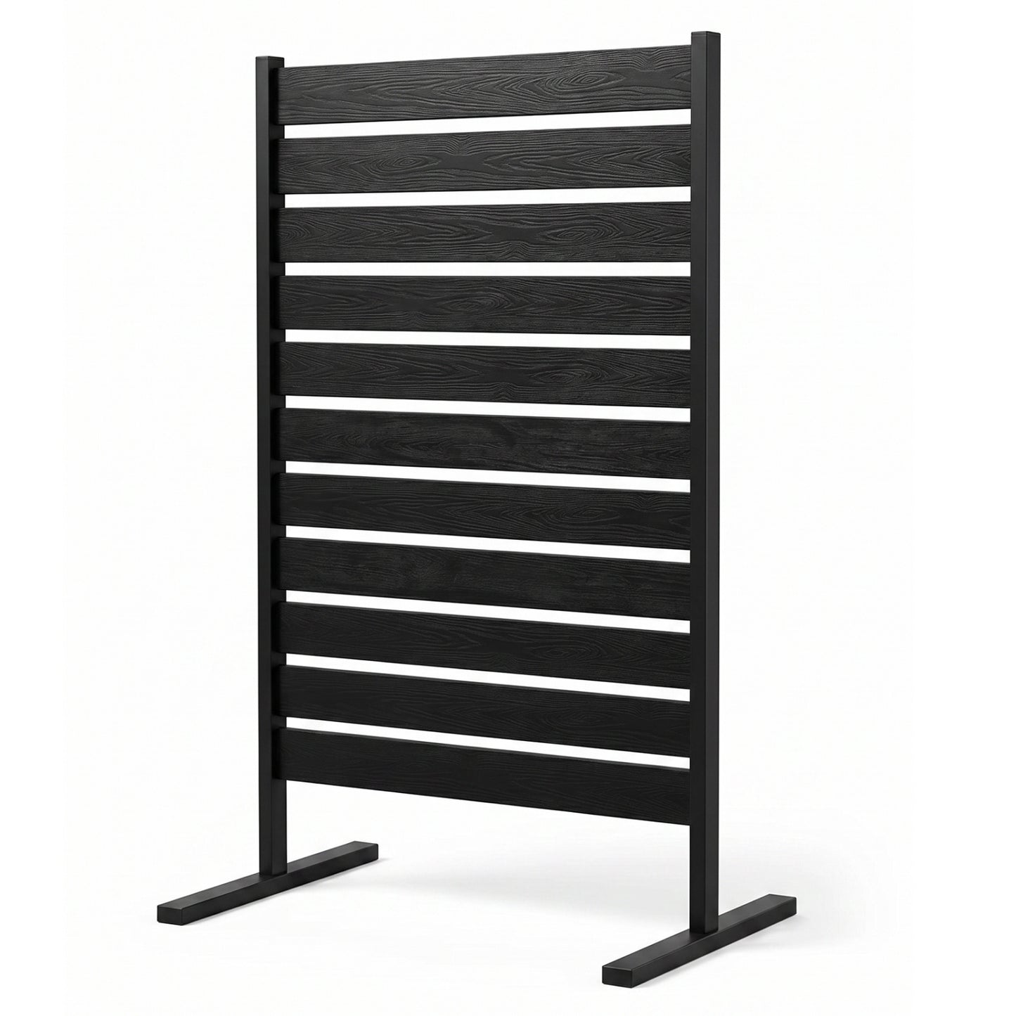 Outdoor Privacy Screen Fence for Backyard Pool, Black Decorative Fencing & Flooring Black at Gallery Canada