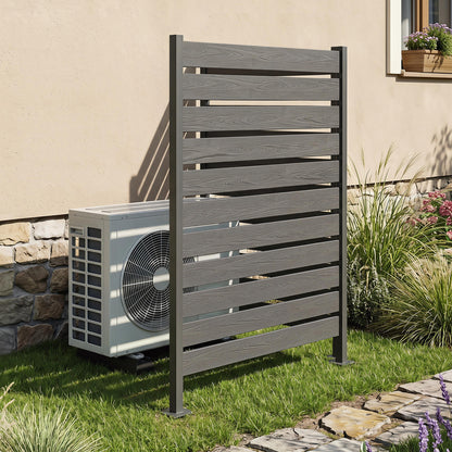 Outdoor Privacy Screen Fence, Gray Decorative Fencing & Flooring at Gallery Canada
