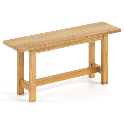 Outdoor Teak Wood Bench, 48 Inch, Teak Outdoor Benches at Gallery Canada