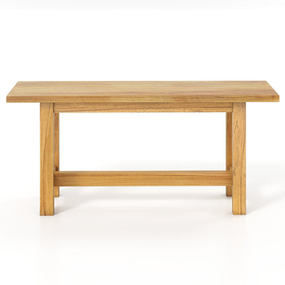 Outdoor Teak Wood Bench for Porch Backyard and Poolside, Teak Outdoor Benches at Gallery Canada