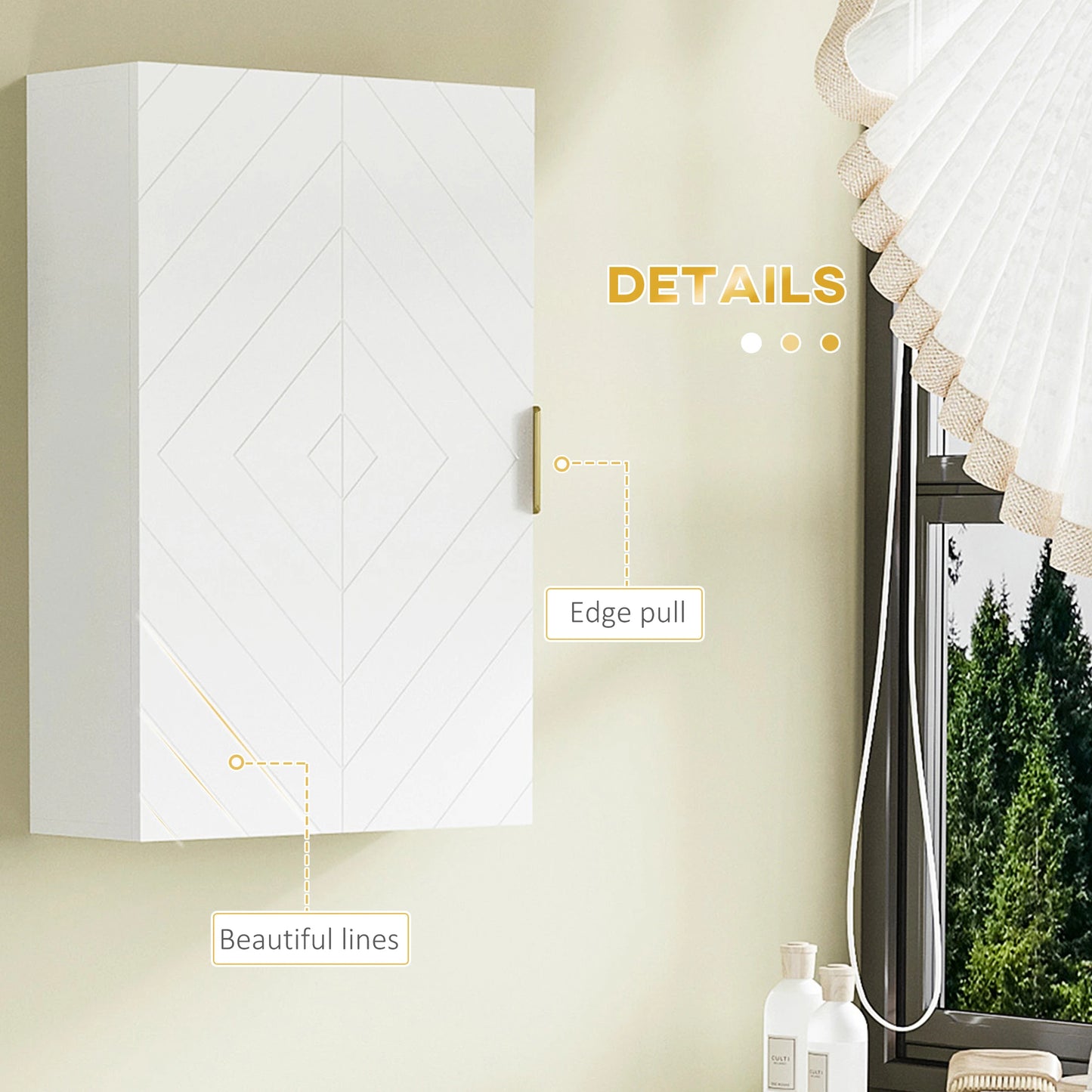 Modern Bathroom Medicine Cabinet, Adjustable Shelves, Single Door Bathroom Cabinets at Gallery Canada