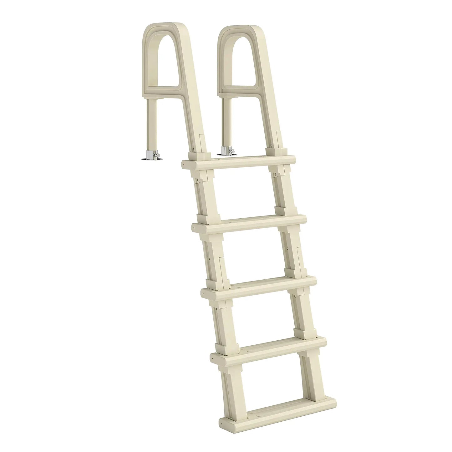 Adjustable 5-Step Pool Ladder, 63.4"-69.3", Non-Slip Steps, 300 lb Capacity Outdoor Swimming Pools & Hot Tubs at Gallery Canada