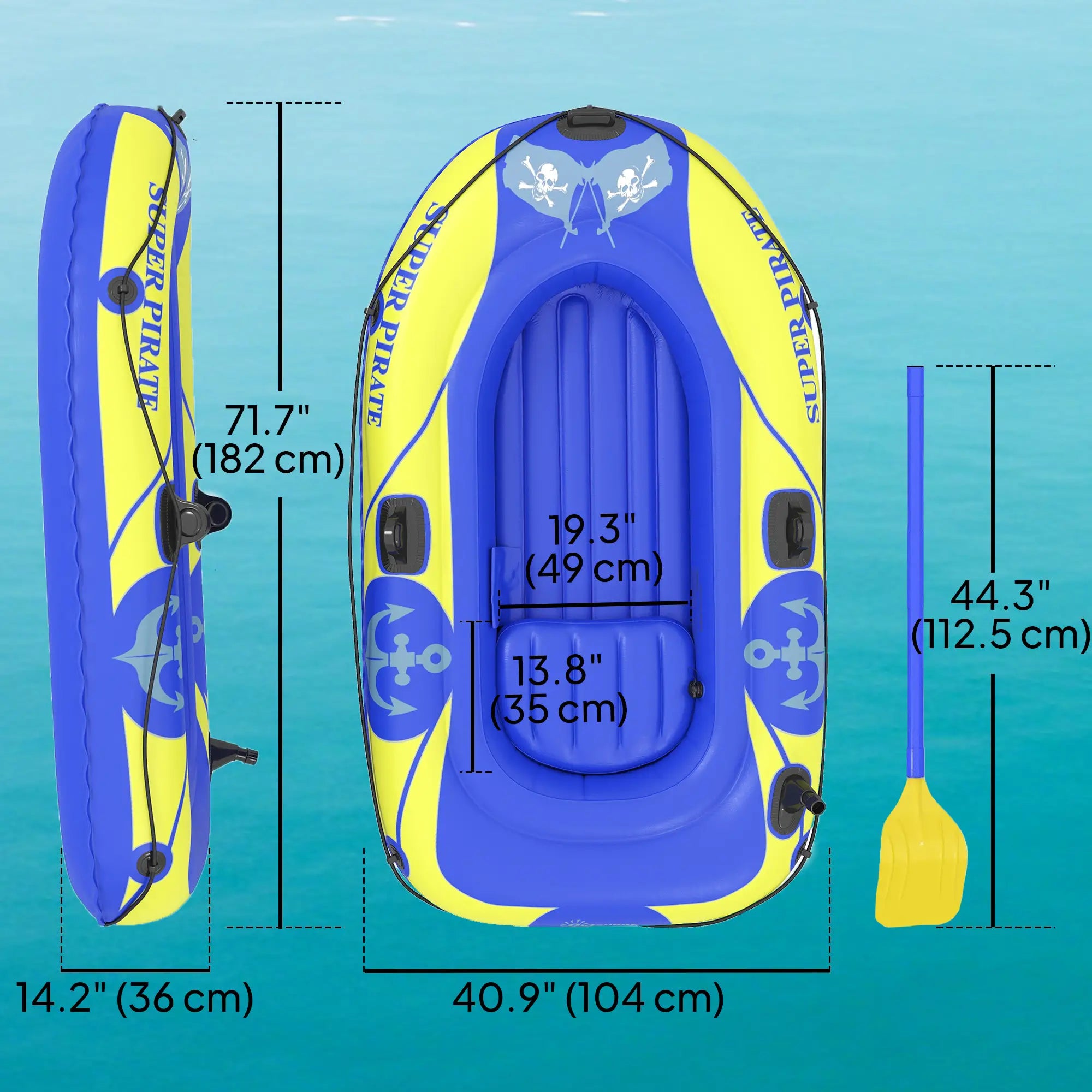 Inflatable Kayak, 1-2 Person Water Sports & Boating Supplies at Gallery Canada
