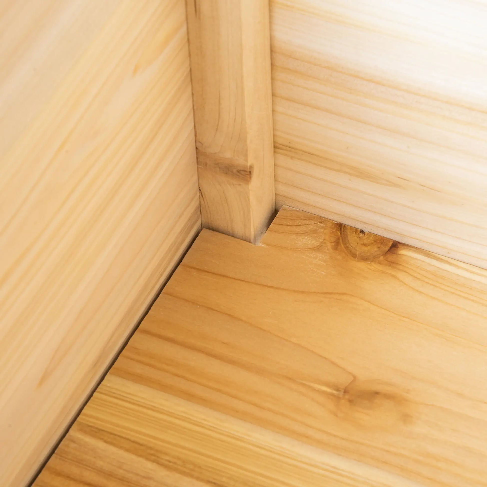 Raised Garden Bed Set of 3, Wood Planter Box, Outdoor Freestanding Raised Garden Beds at Gallery Canada