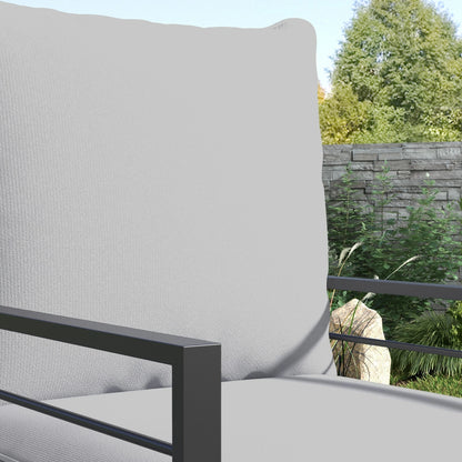 Patio Chair Cushions, Thick Deep Seat, Light Grey Patio Chair Cushions at Gallery Canada