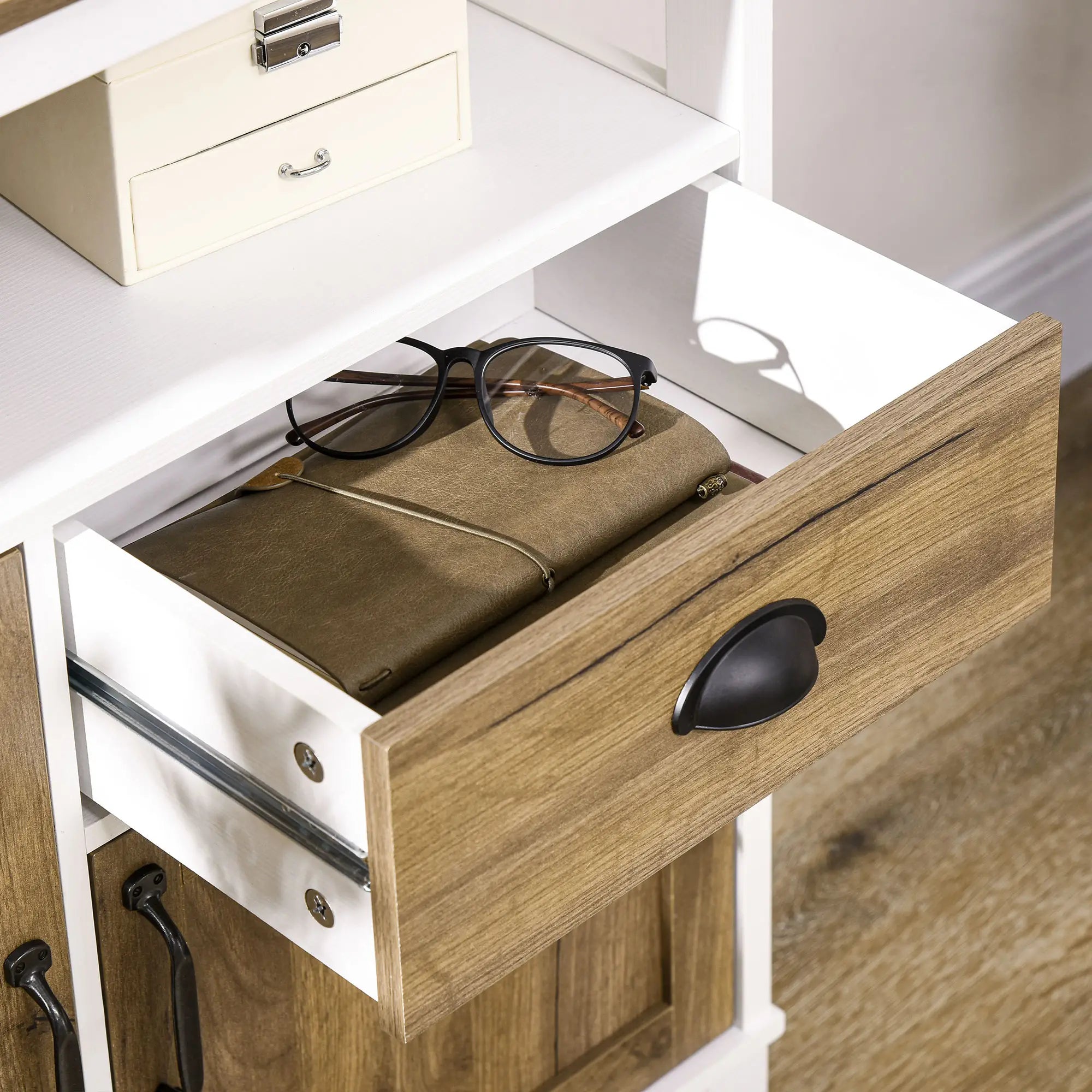 Storage Cabinet, Freestanding Sideboard with Doors, Drawer, for Dining, Living, Bedroom Storage Cabinets at Gallery Canada