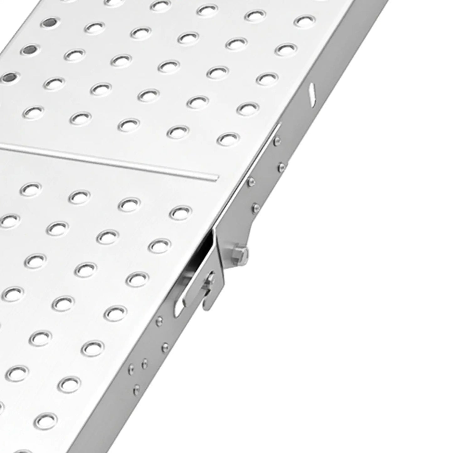 Folding Loading Ramps, 70.9" x 10", 880 lb, Silver