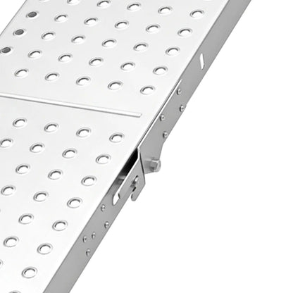 Folding Loading Ramps, 70.9" x 10", 880 lb, Silver