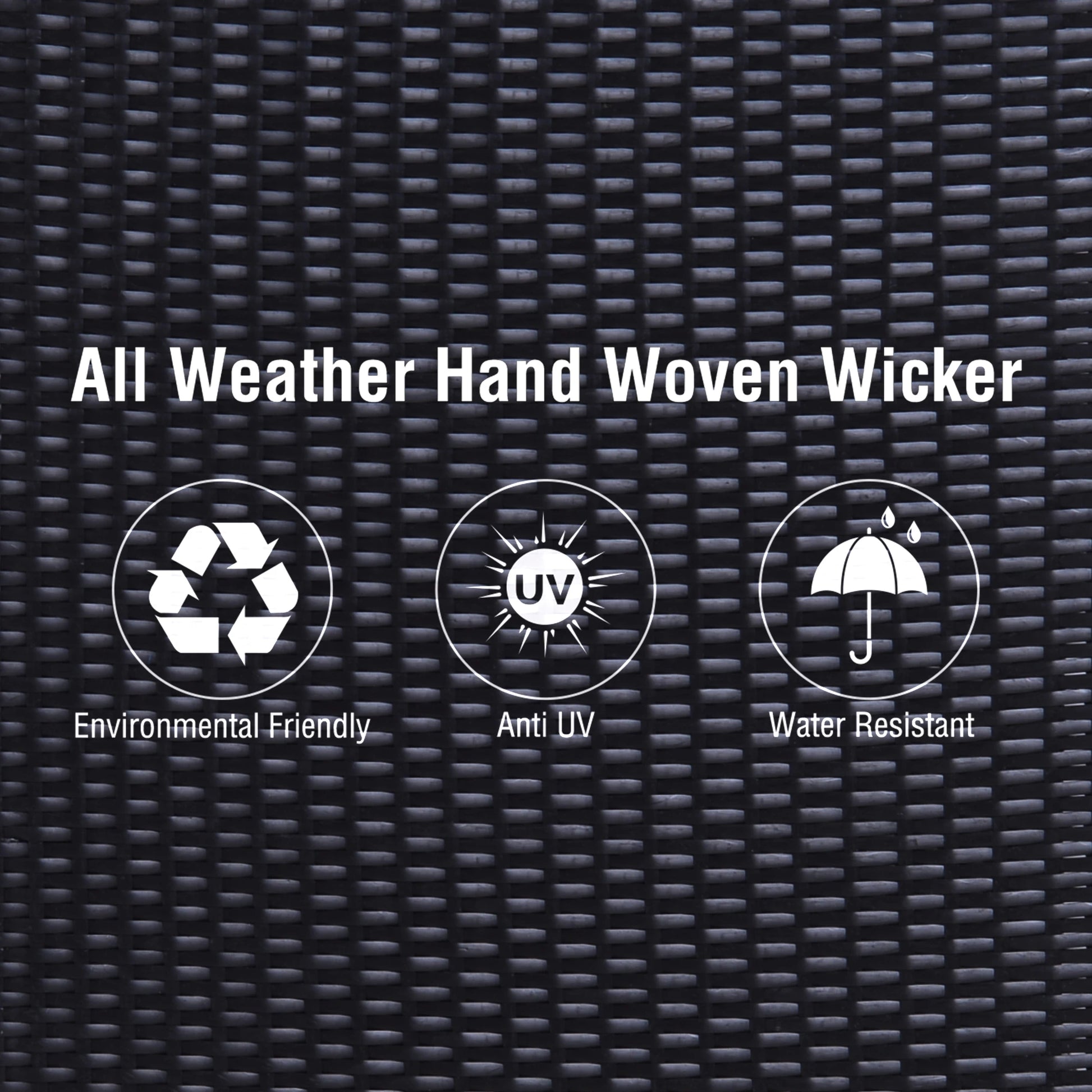 Outdoor Storage Cabinet, Rattan Wicker Pool Towel Organizer, Dark Brown Patio Storage Boxes at Gallery Canada