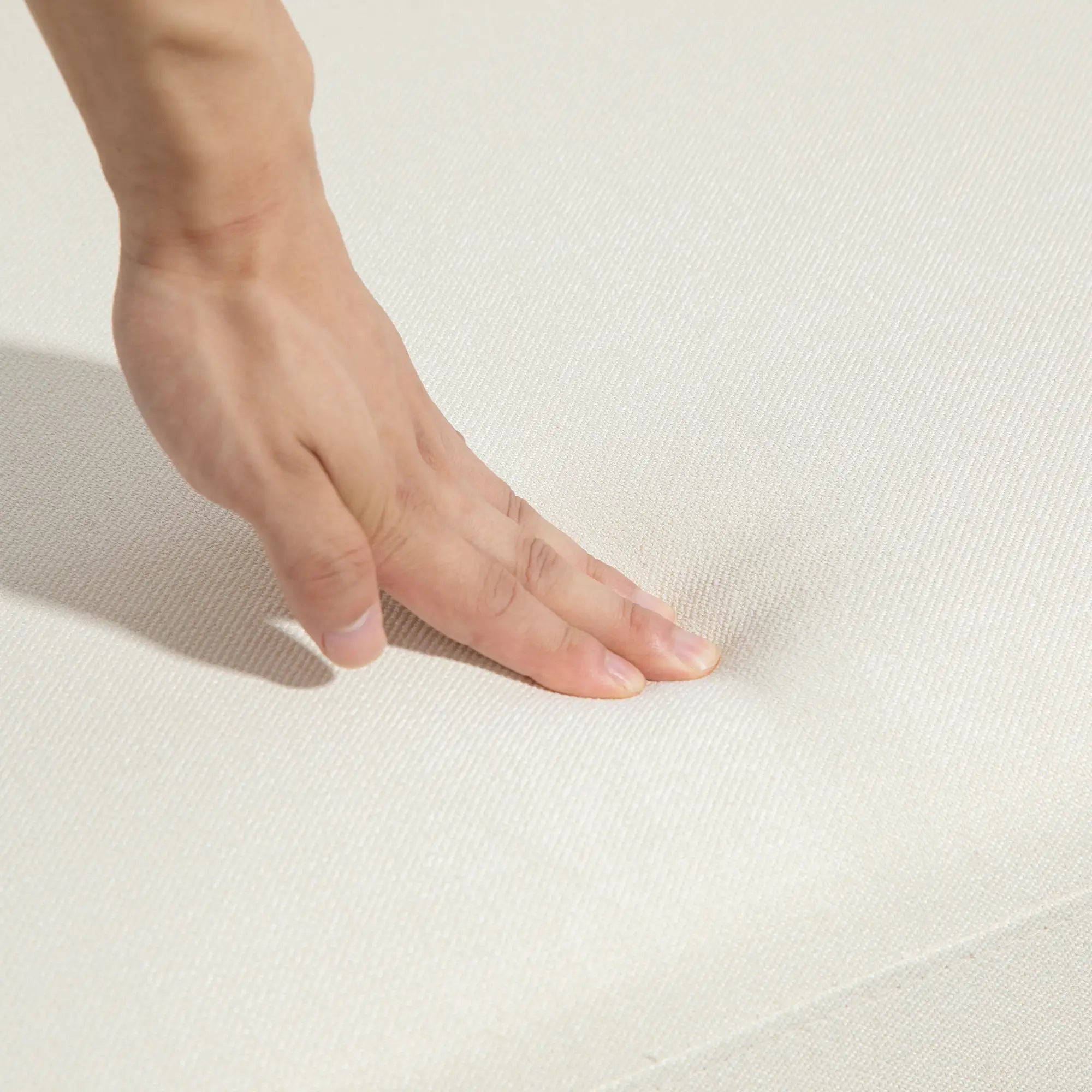 L-Shape Sectional Sofa, Changeable Chaise Lounge, Cream White 3-Seater Sofas at Gallery Canada