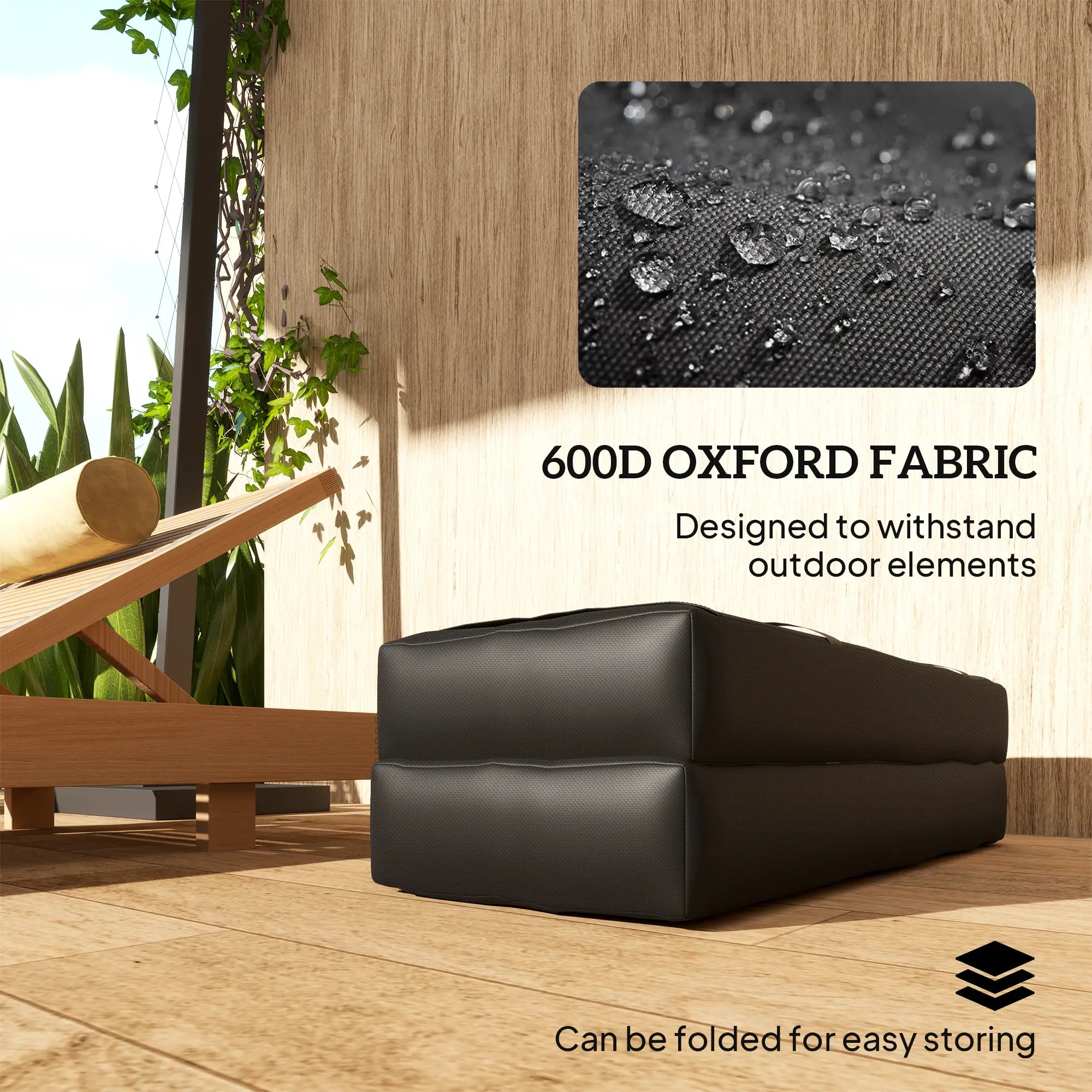 4PCS Patio Umbrella Base Weight Bag, 33 lbs, Black Umbrella Bases at Gallery Canada
