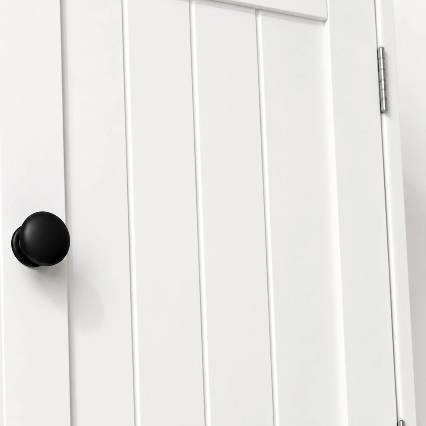 Wall Mounted Bathroom Cabinet, 2 Doors, White