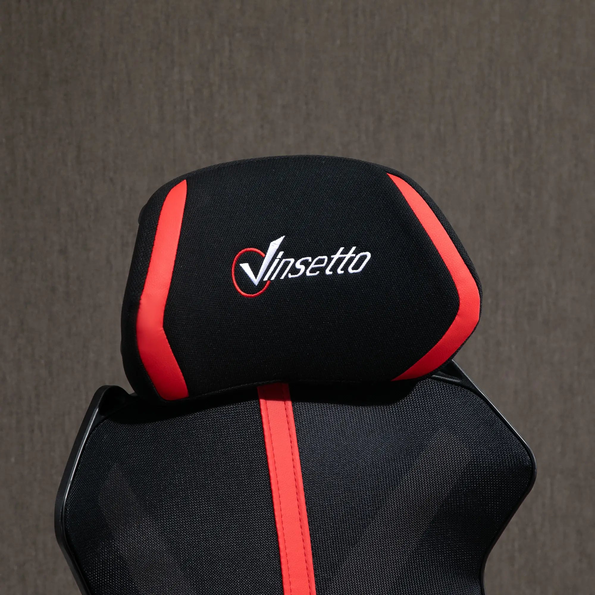 Racing Gaming Chair, Ergonomic Computer Chair with Footrest, Headrest, Black, Red Video Game Chairs at Gallery Canada