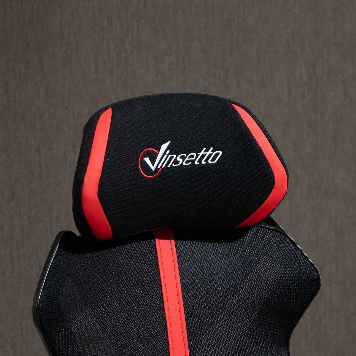 Racing Gaming Chair, Ergonomic Computer Chair with Footrest, Headrest, Black, Red Video Game Chairs at Gallery Canada