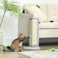 Arbre à chat grattoir pour chatons d'intérieur, 22"H, tapis en sisal, base stable