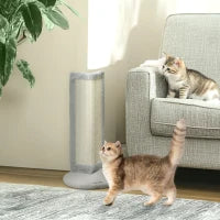 Arbre à chat grattoir pour chatons d'intérieur, 22"H, tapis en sisal, base stable