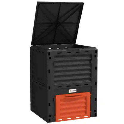 Outdoor Compost Bin, Fast Soil Creation, 80 Gallon, Orange Outdoor Compost Bin at Gallery Canada