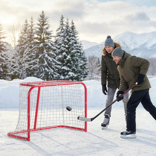 But de Hockey Mini, 3' x 2', Cadre en Métal, Léger et Portable